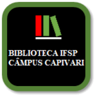 Logotipo do site da biblioteca do IFSP Capivari